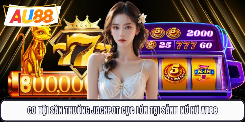Cơ hội săn thưởng Jackpot cực lớn tại sảnh nổ hũ AU88